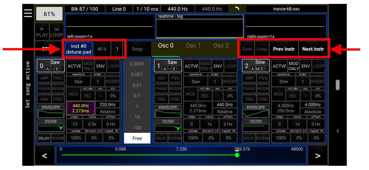 Instrument Controls – Oscalate Docs